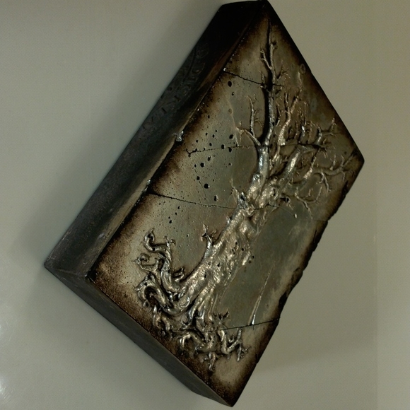 Sid Dickens SZ-191 "Tree of Life Evolution" silver Memory-Block *Rare & Retired* - Picture 7 of 8